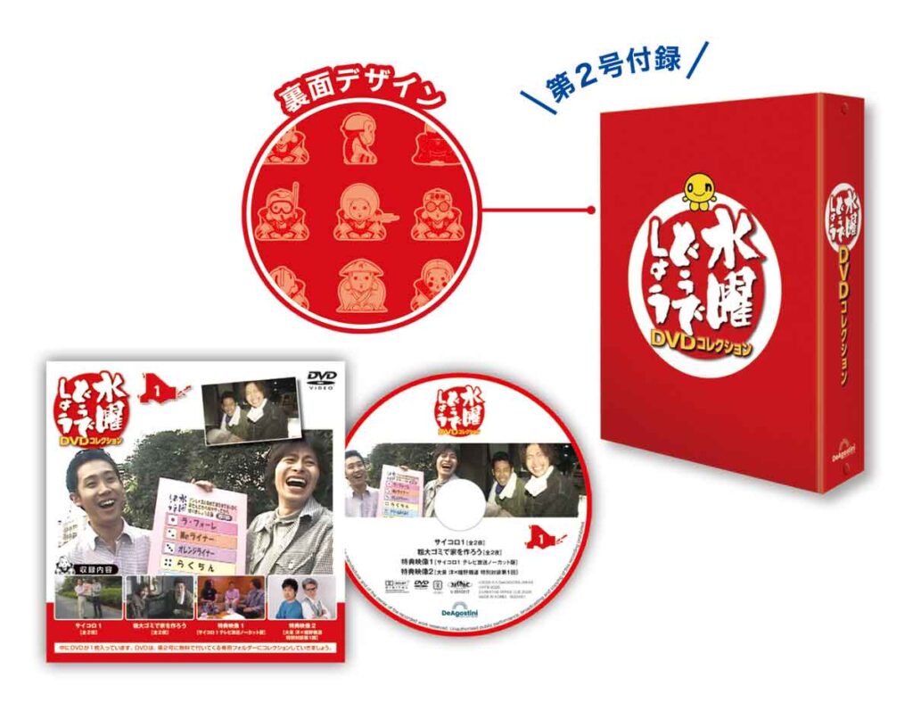 2号に付属するDVDフォルダー